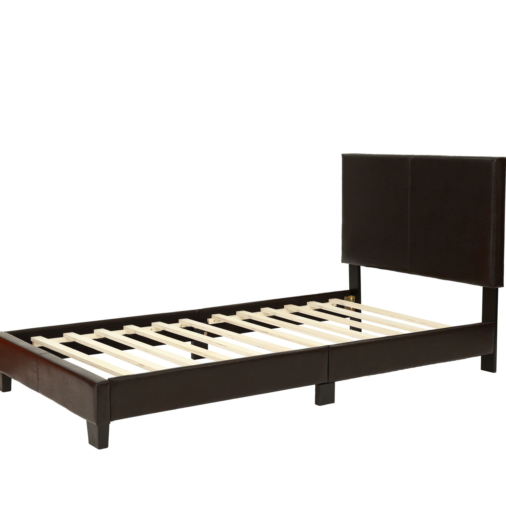 Upholstered Bed With Adjustable Headboard