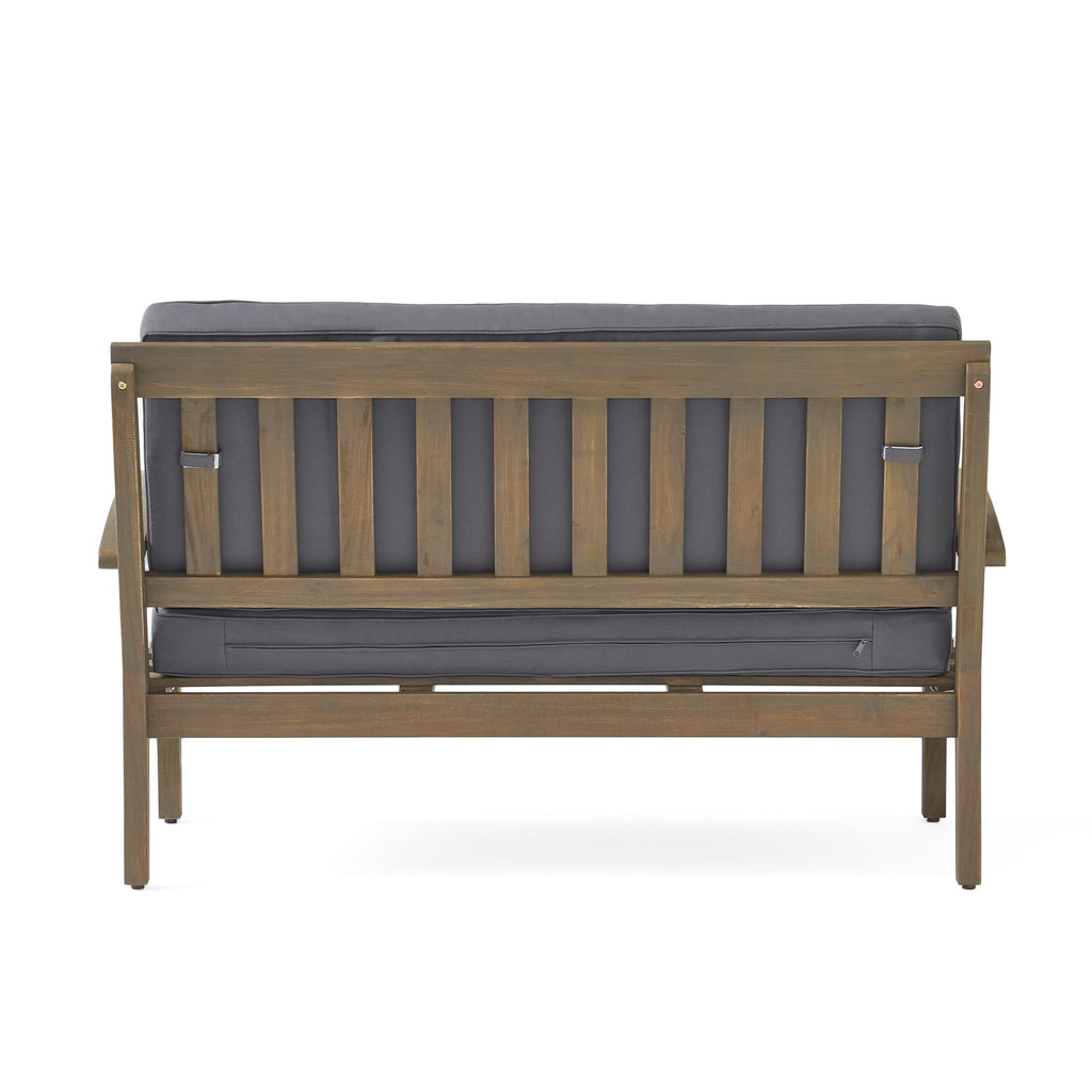 4 Person Outdoor Seating Group With Water Resistant Cushions