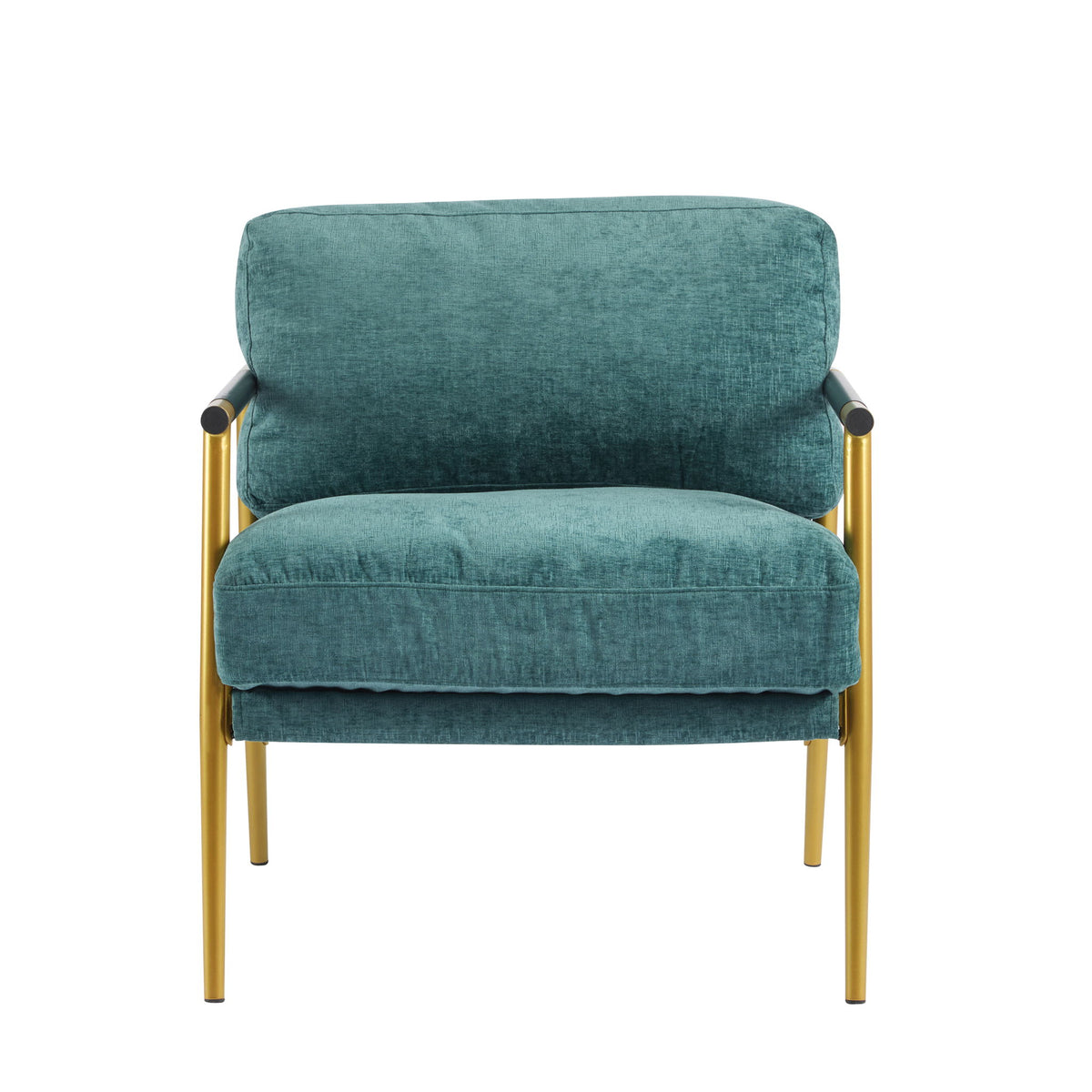 Modern Accent Chair With Cushions, Cozy Seating