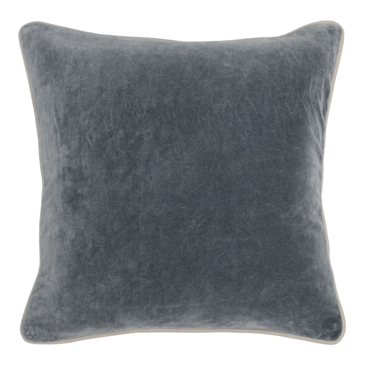 Heirloom Velvet - SLD Pillow - Stone Gray
