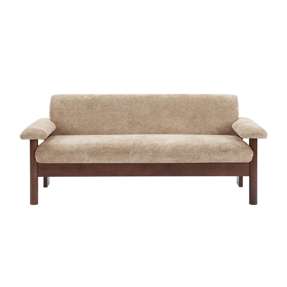 Modern Sofa Couch With Pillow Top Arms