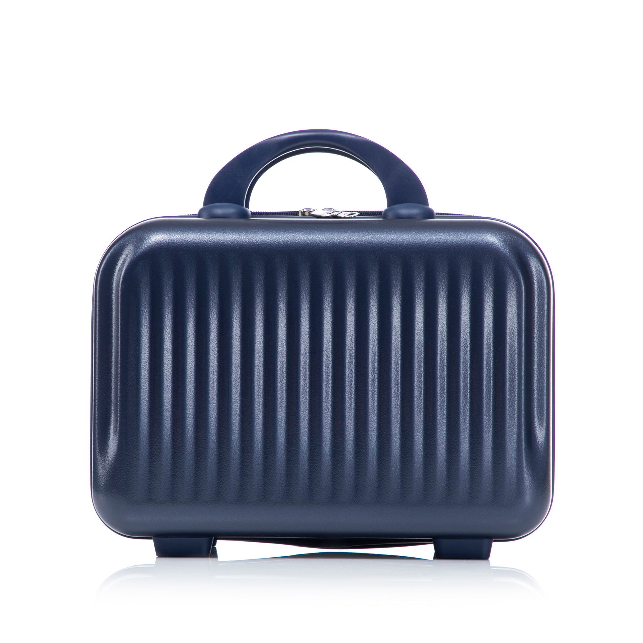 Luggage Set With Cosmetic Case, Combination Lock, Front Opening Design