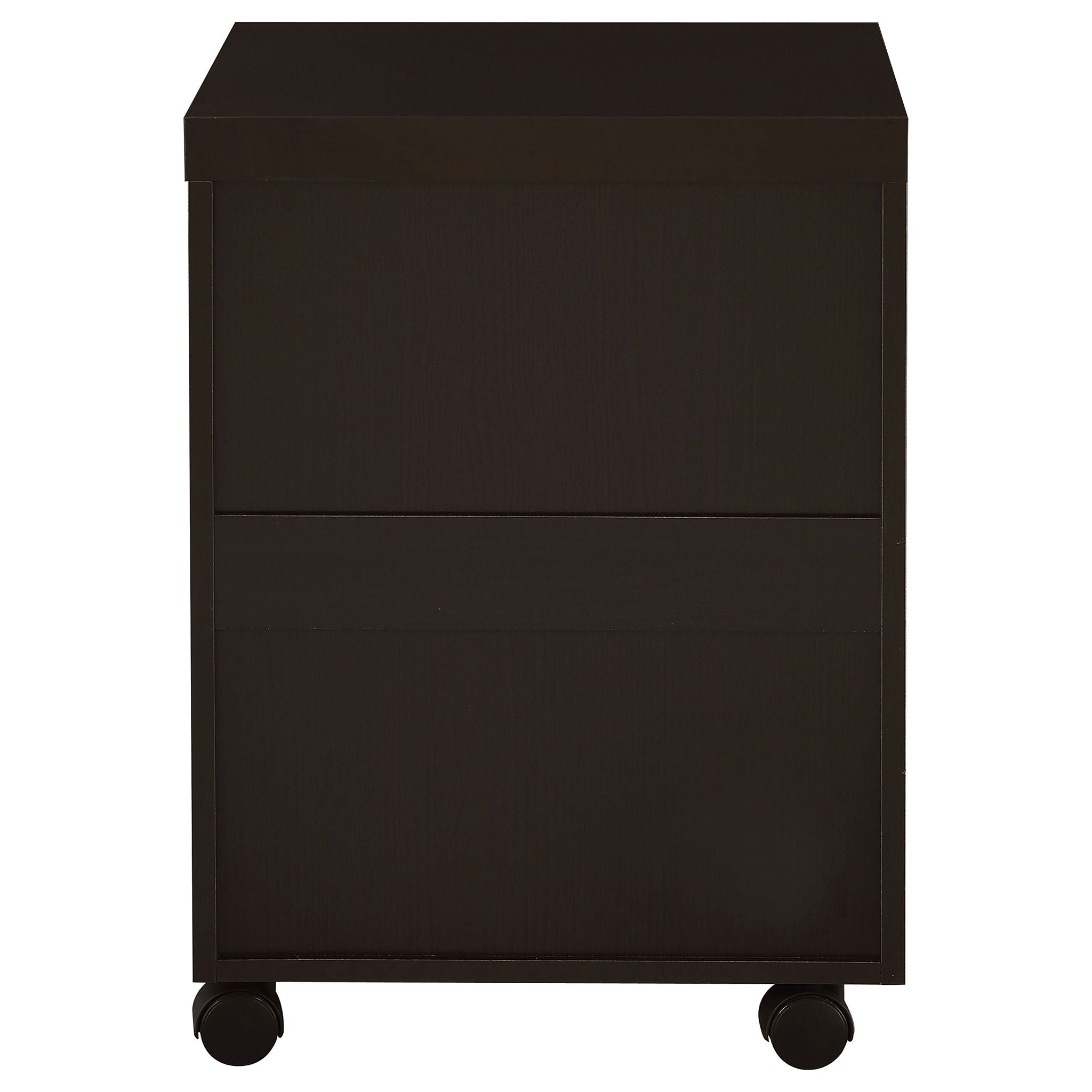 3 Drawer File Cabinetб Compact Office Storage For Home - Brown
