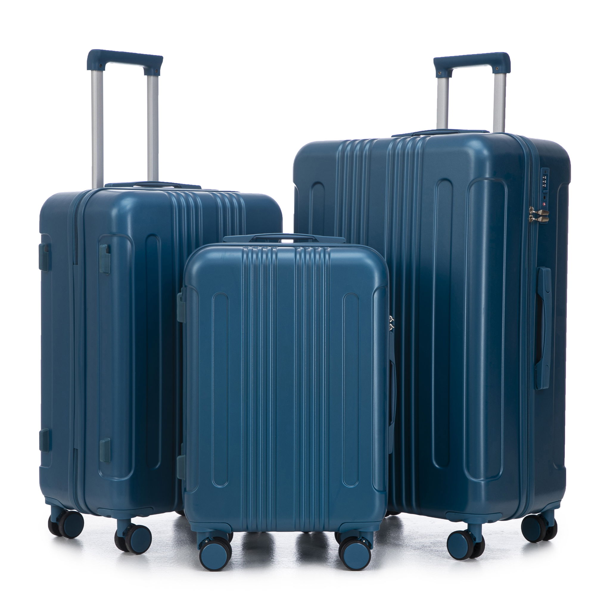 Spinner Luggage Set 20" / 24"/ 28", Lightweight Hard Shell With 360° Silent Wheels