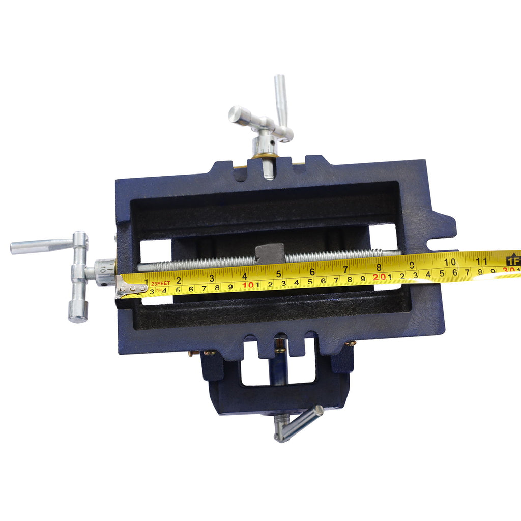 Industrial Quality Cross Slide Vise, Drill Press Metal Milling 2 Way X - Y