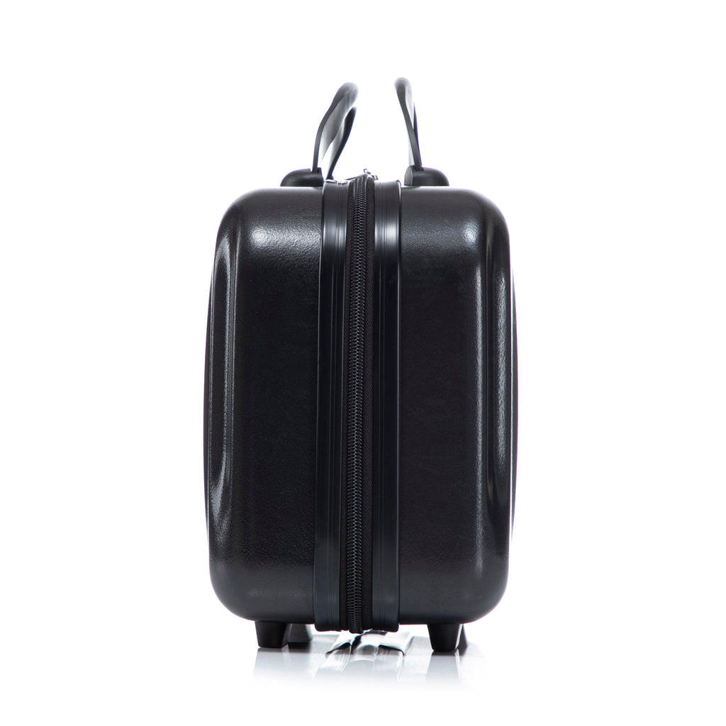 Luggage Set With Cosmetic Case, Combination Lock, Front Opening Design