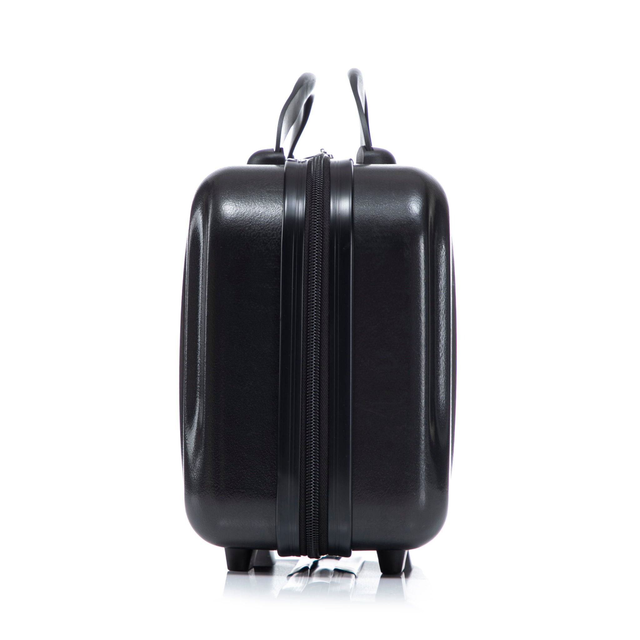 Luggage Set With Cosmetic Case, Combination Lock, Front Opening Design