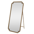 Full Length Mirror With Stand, Floor Standing Dressing For Bedroom - Antique Gold