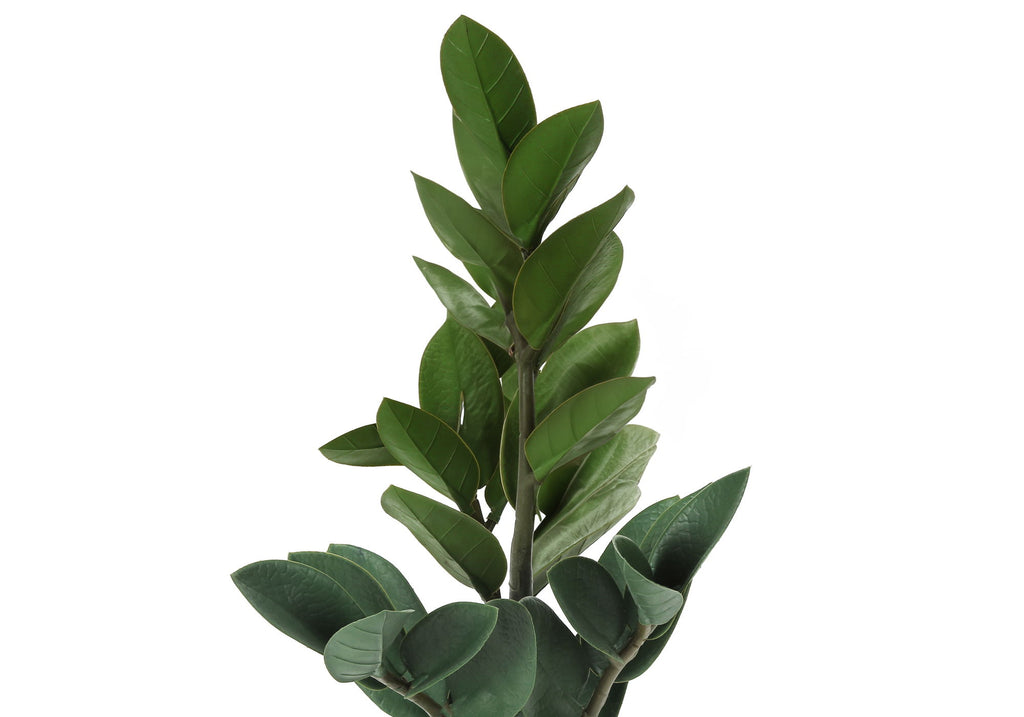 20" Tall, Artificial Plant, Zz, Indoor, Faux, Fake, Table, Greenery, Potted, Real Touch, Decorative - Green