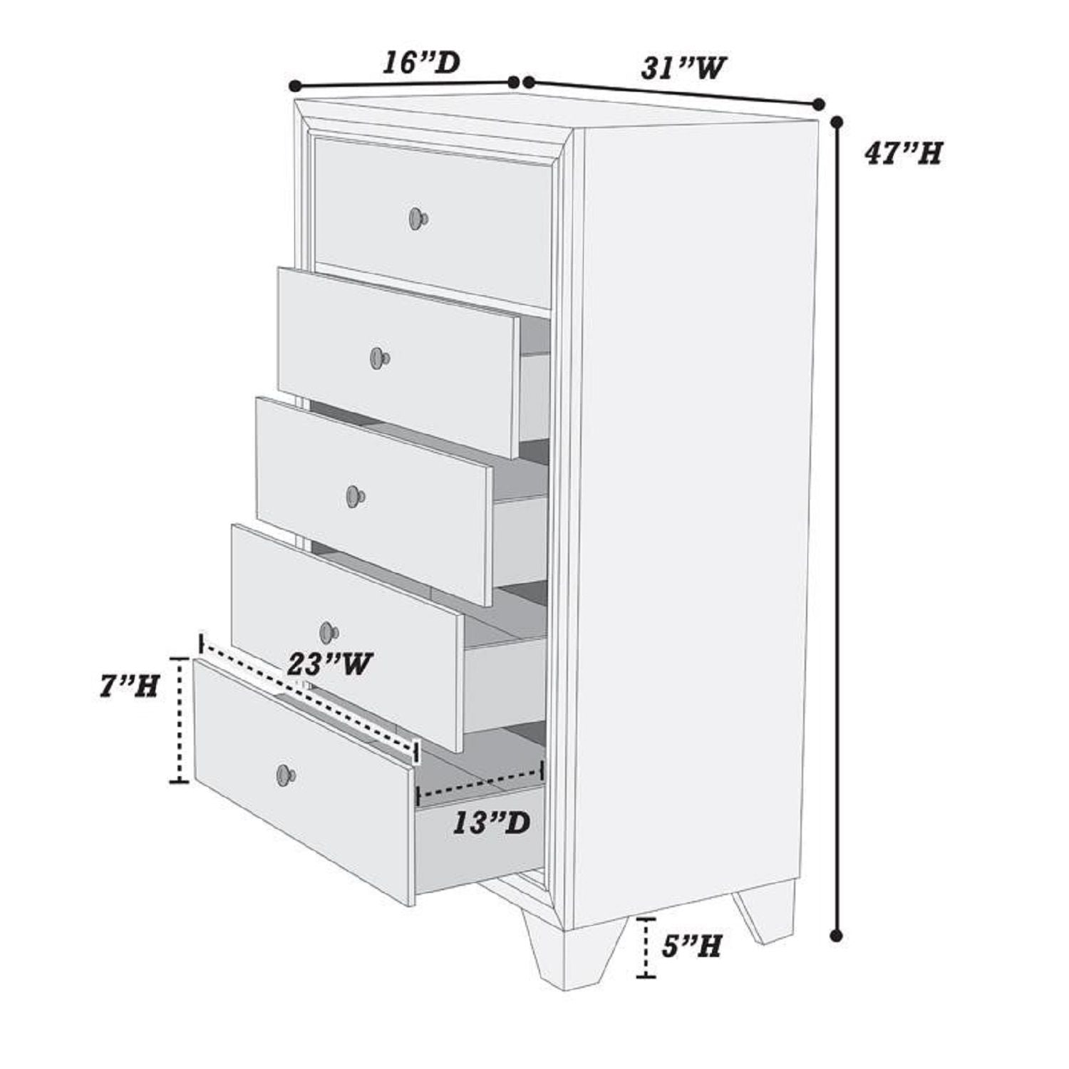 1 Piece Chest Knob Handles Drawers Furniture Storage - Brown