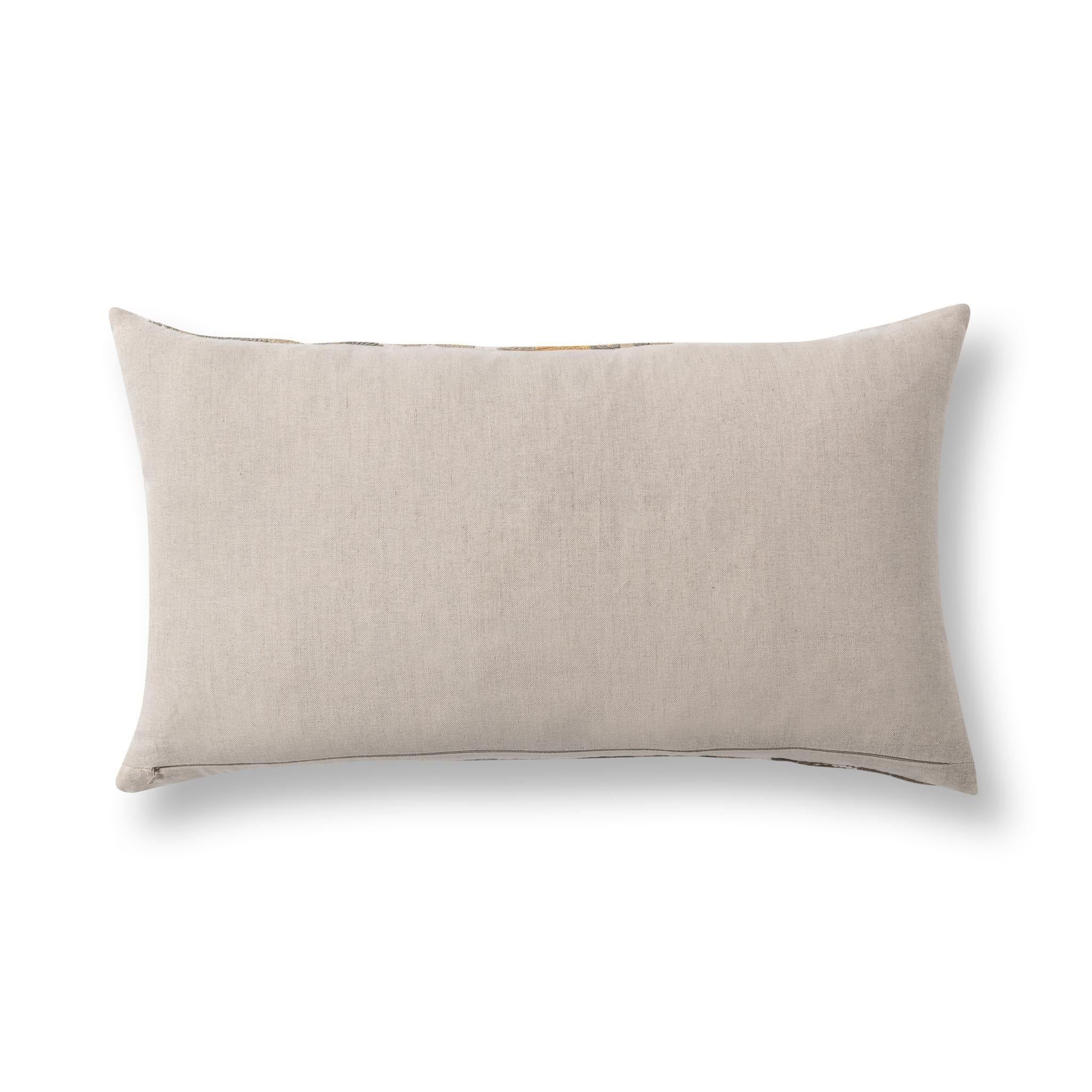 Jana - 14" x 26" Accent Pillow - Dry Sage Multi
