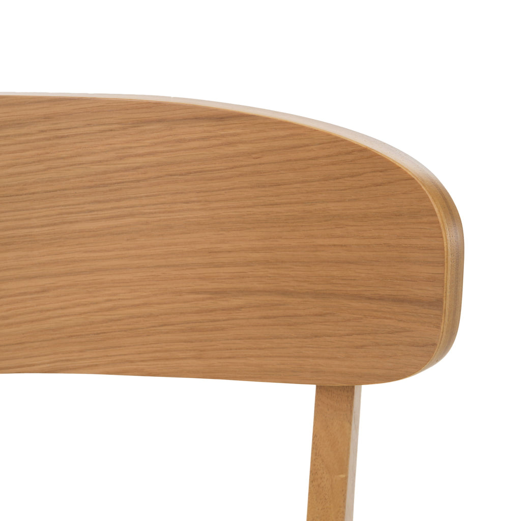 Elegant Fabric Dining Chair With Cushioned Seat