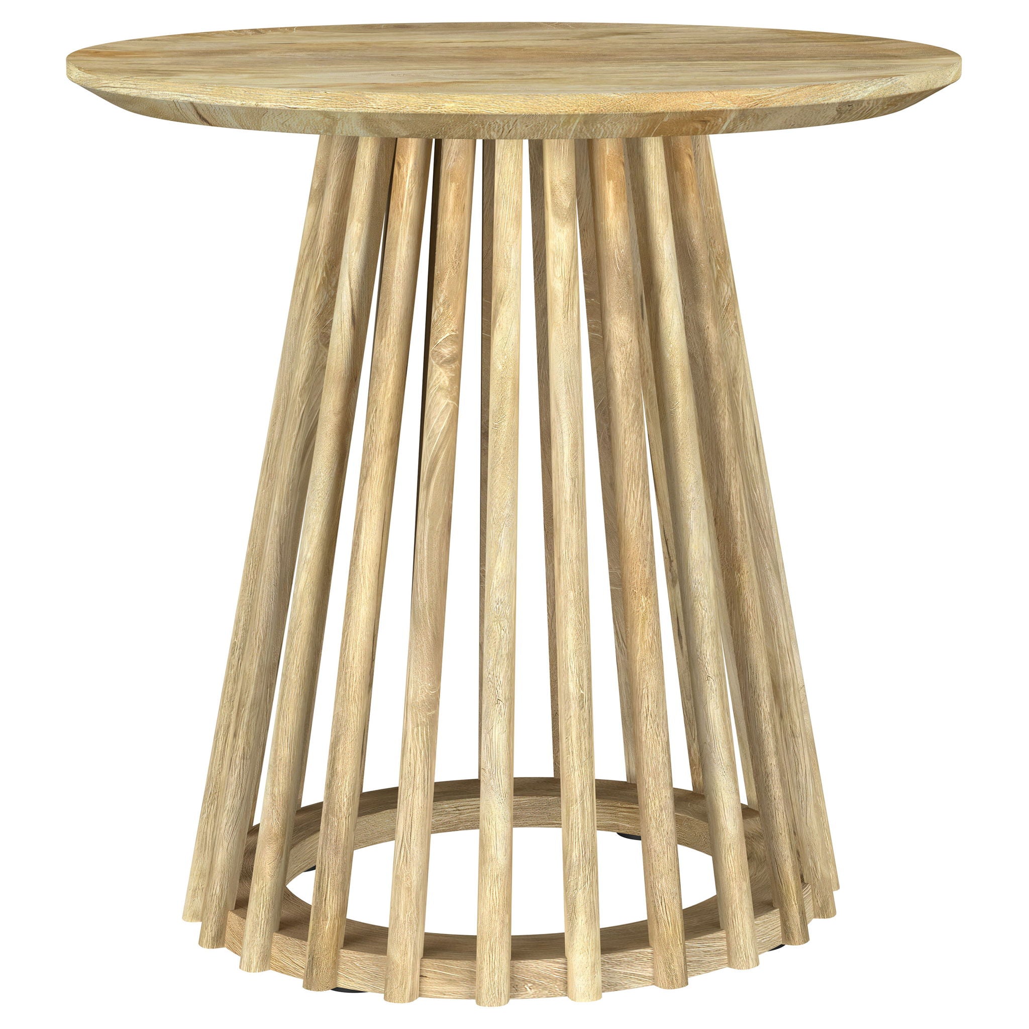 Diana - 2 Piece Round Coffee And End Table Set - Natural
