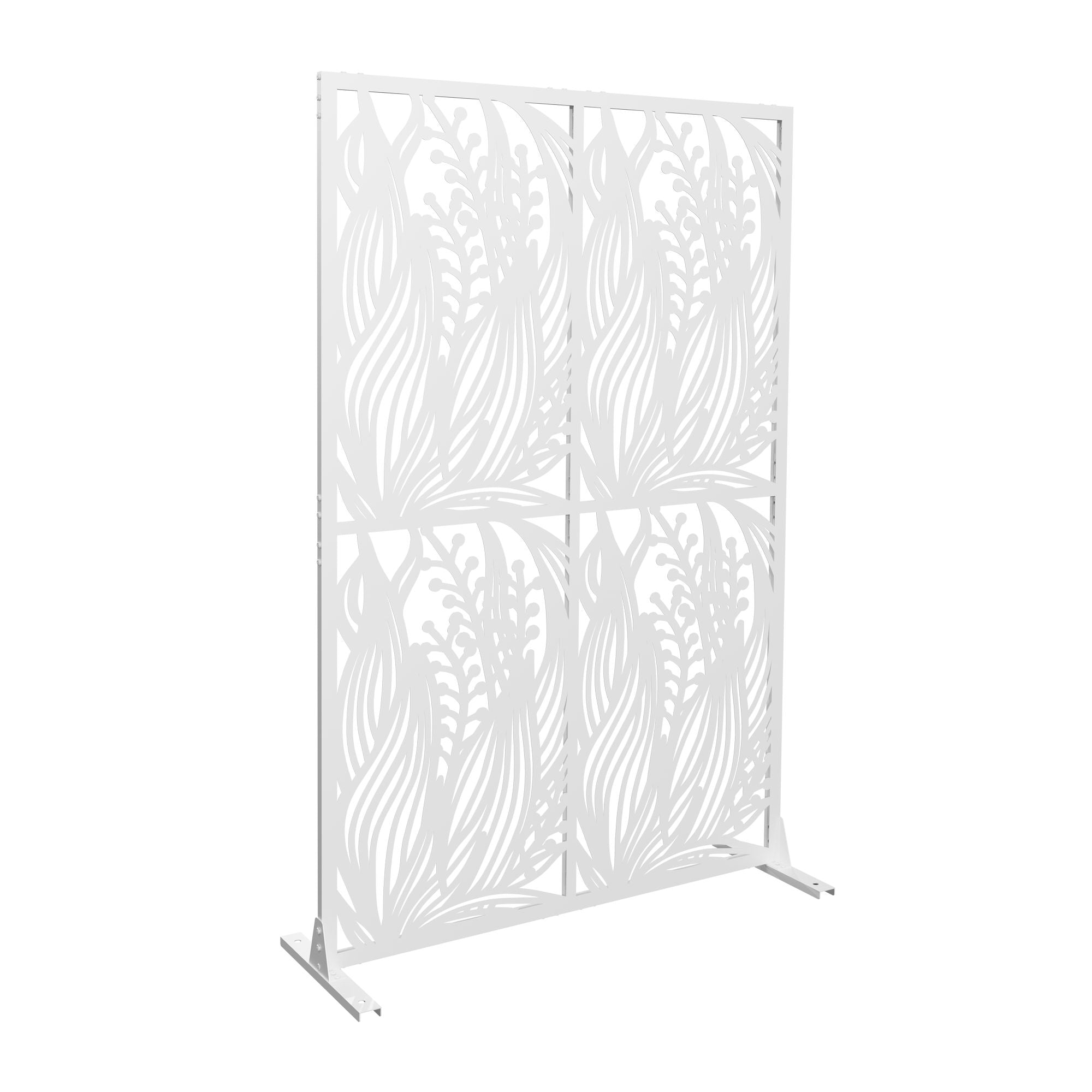 Free Standing Decorative Privacy Screen, Outdoor And Indoor Divider