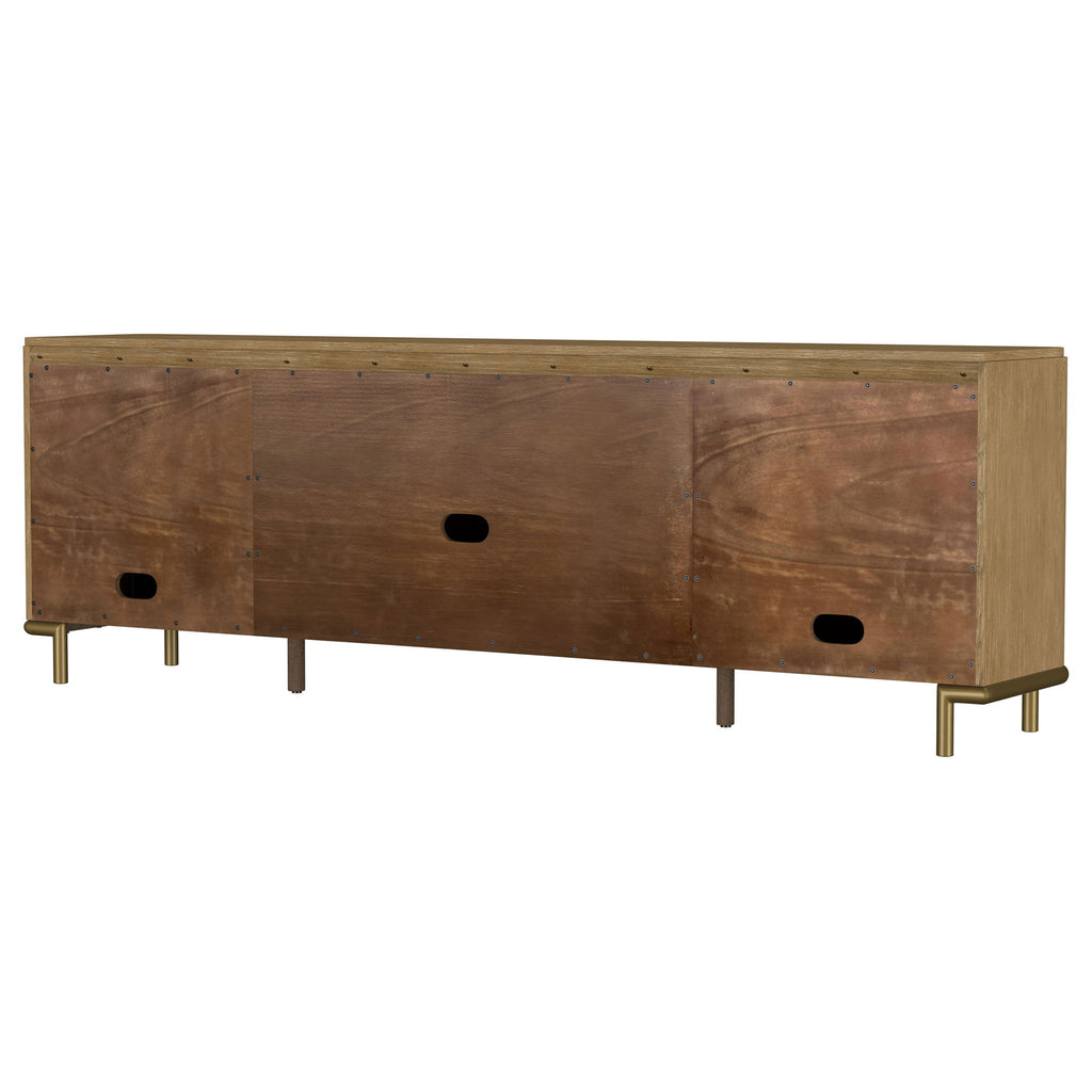 Benson - 2 Door TV Stand With Dual Drawers