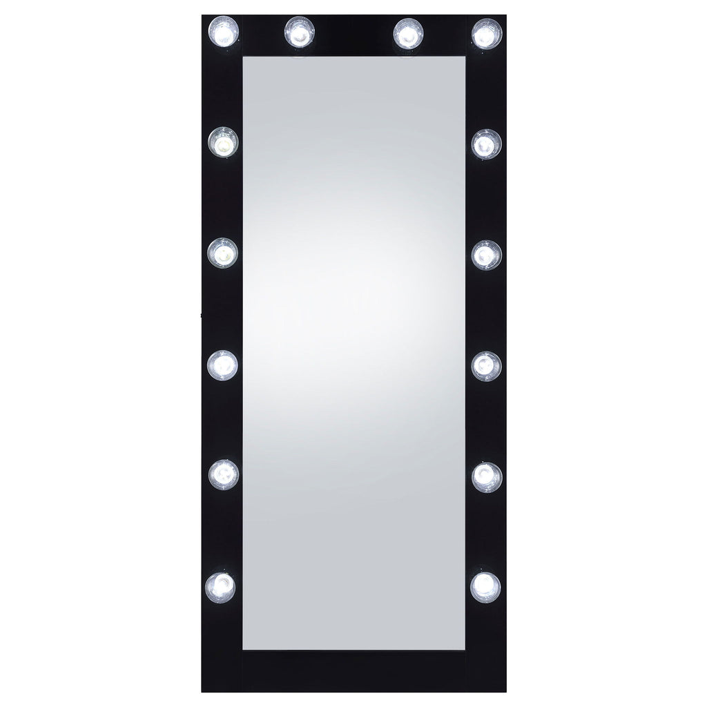 Theron - Floor Mirror With LED Lighting