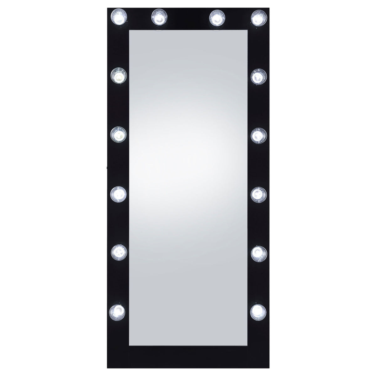 Theron - Floor Mirror With LED Lighting