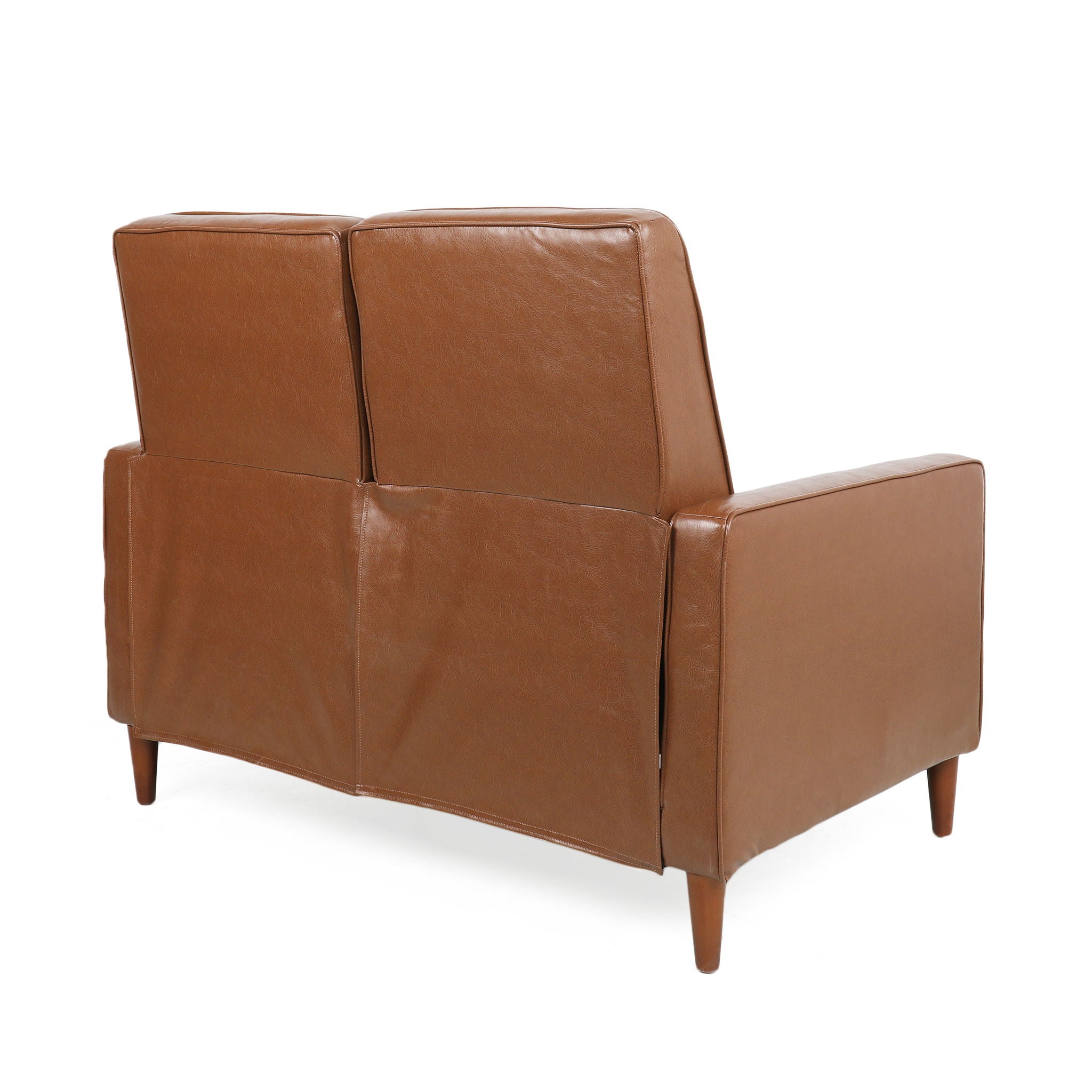 Manville - Contemporary Tufted Loveseat Pushback Recliner