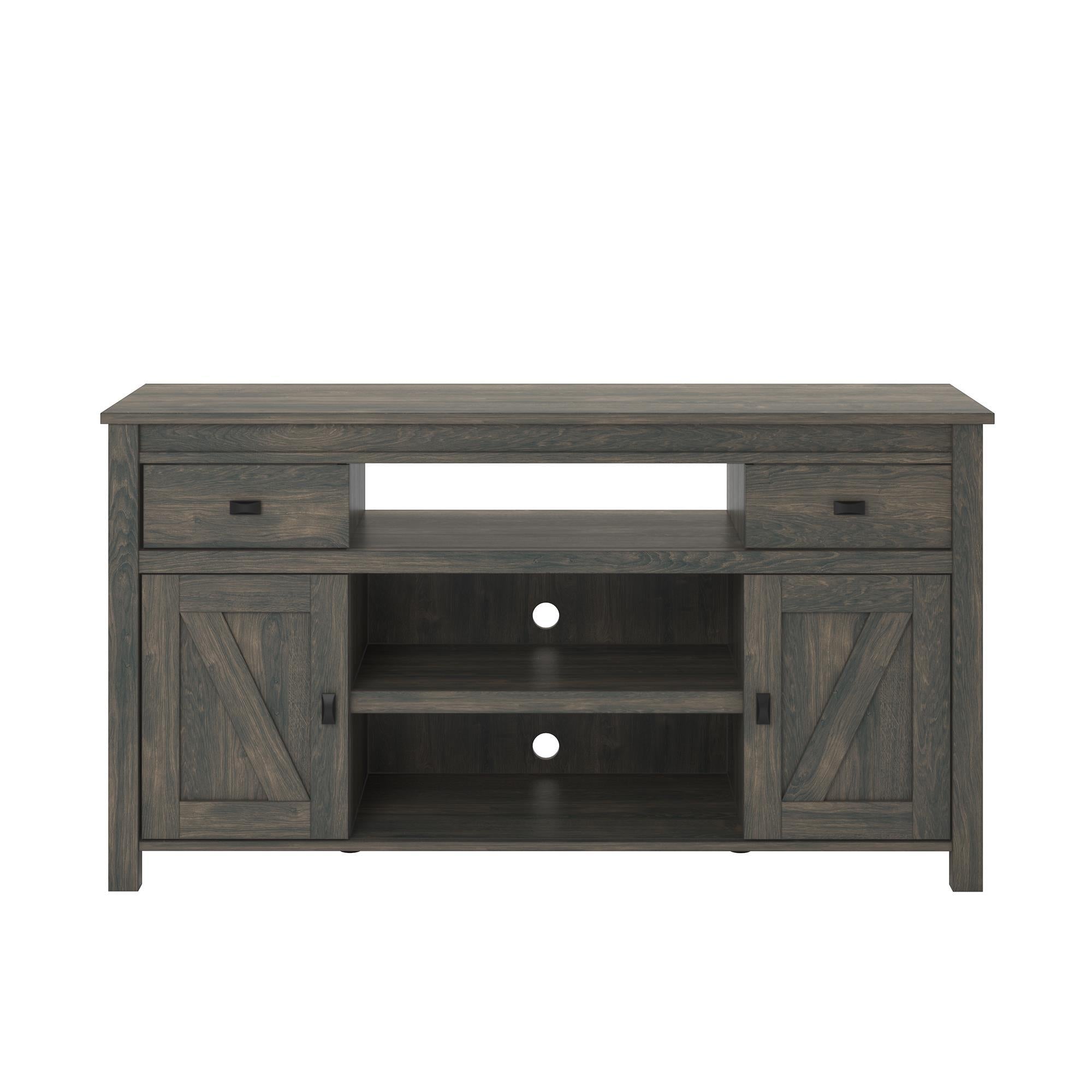 Farmington - TV Stand For TVs Up To 60" - Oak