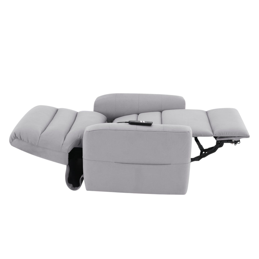 Freddie - Power Motion Recliner With Lift - Gray