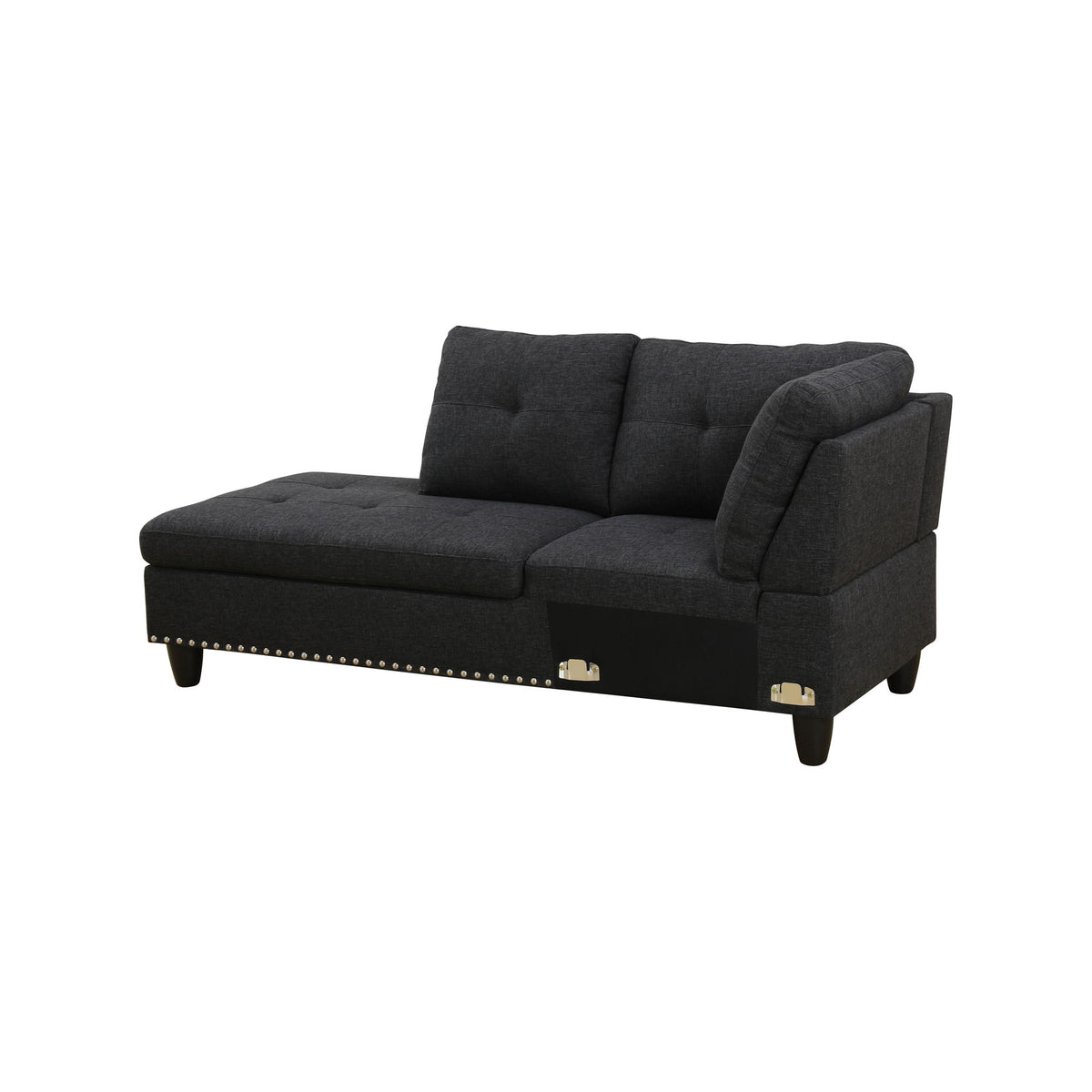 L - Shaped Sectional Sofa With Movable Left Chaise