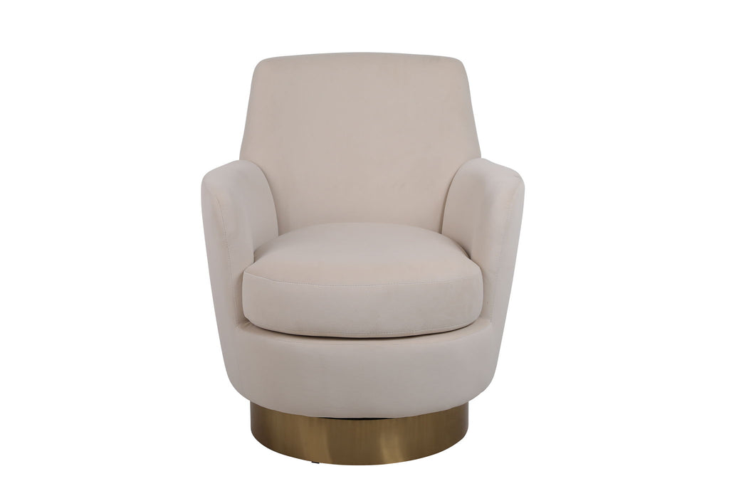 Teddy Swivel Barrel Chair, Swivel Accent Chairs Armchair For Living Room