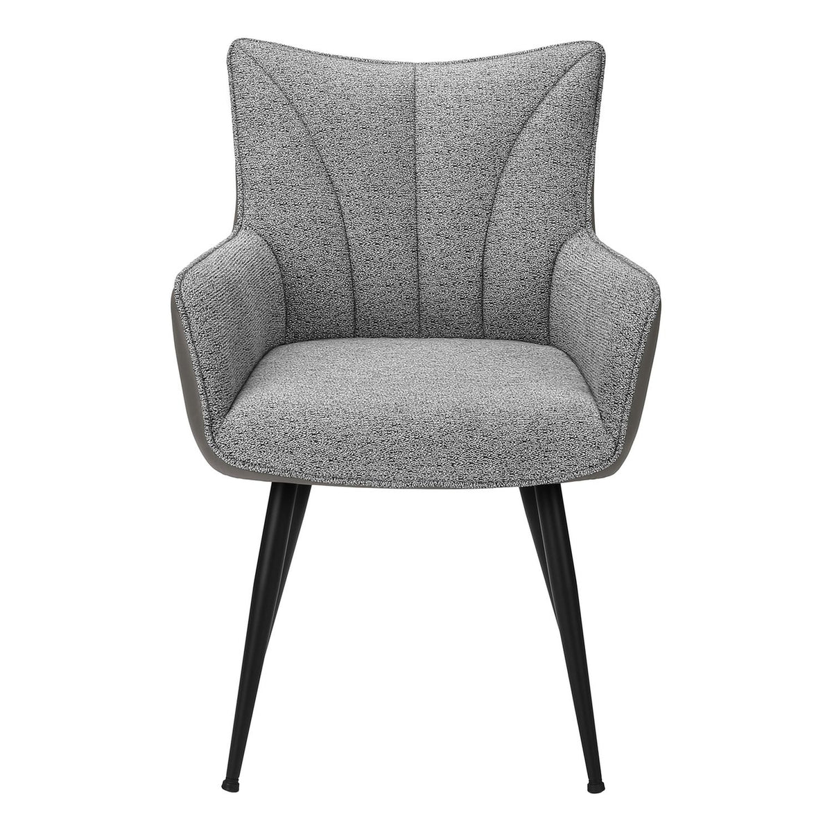 Dining Chair Dining Room Furniture (Set of 2) - Gray - Fabric