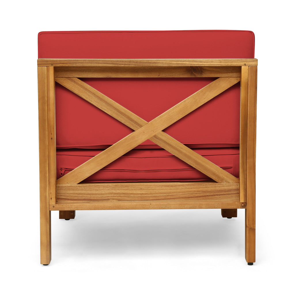 Brava - X Back Armless Chair