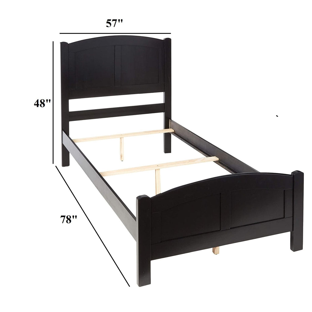Carved Headboard Bed