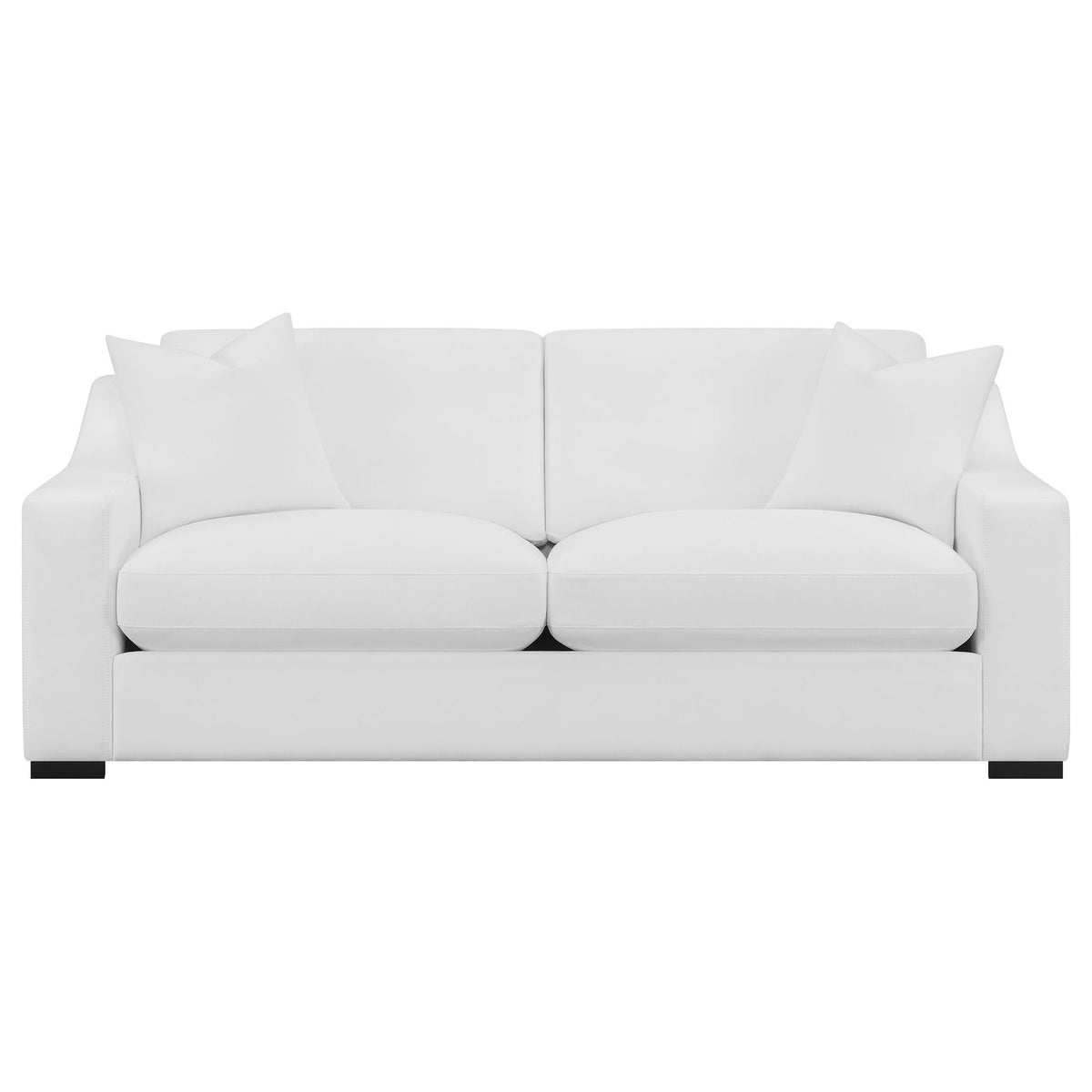 Chelan - Upholstered Track Arm Sofa Set With Curved Arms