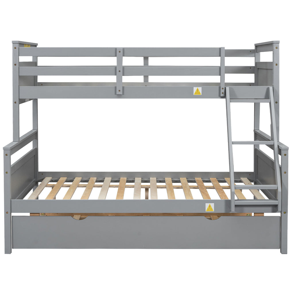 Bunk Bed & Ladder And Safety Guardrail