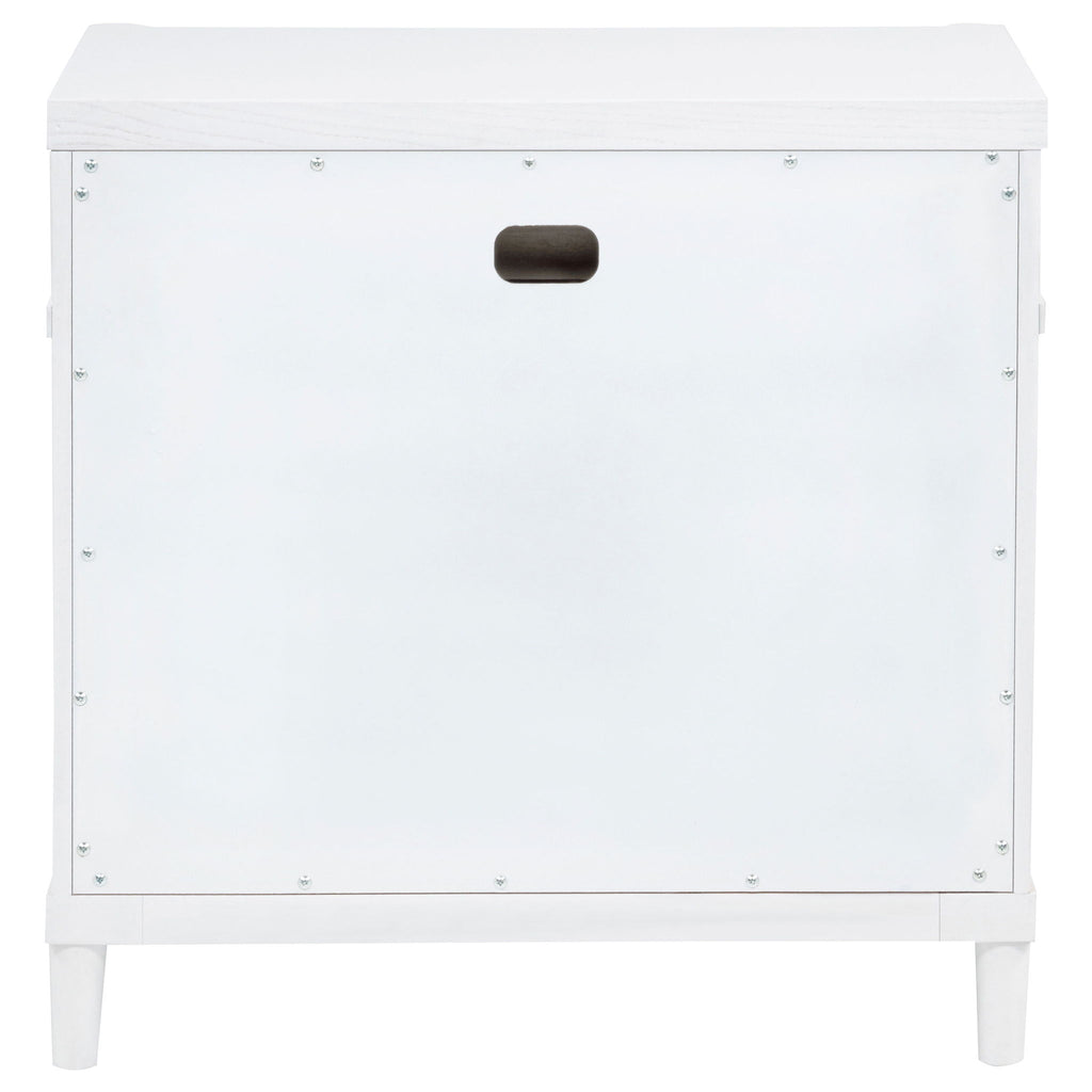 Robinson - 3 Drawer Nightstand - White