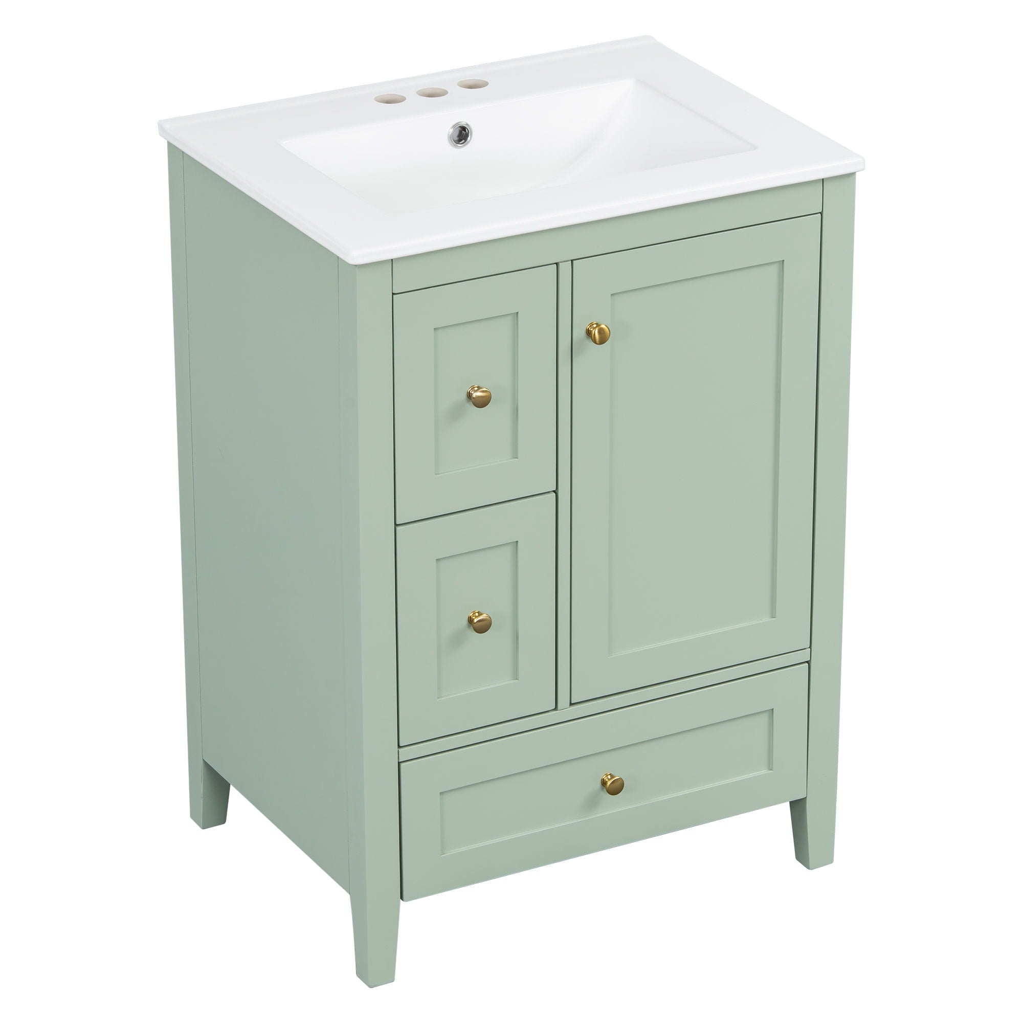 Bathroom Vanity With Storage, Removable Dividers