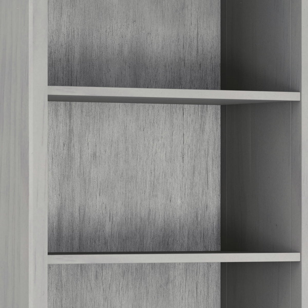 Amherst - 5 Shelf Bookcase - Gray