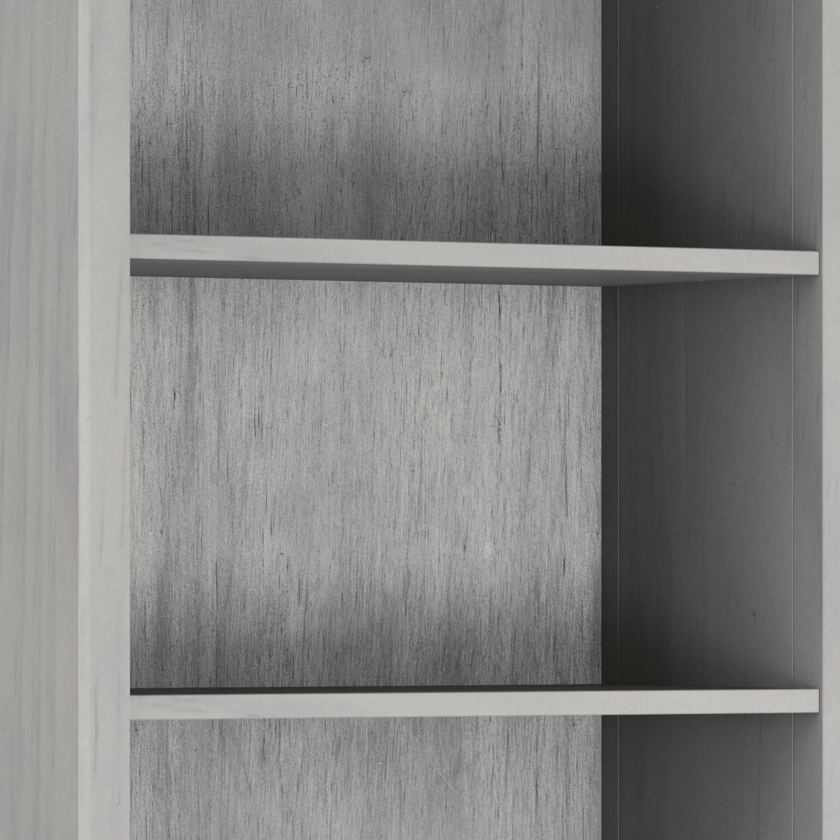 Amherst - 5 Shelf Bookcase - Gray