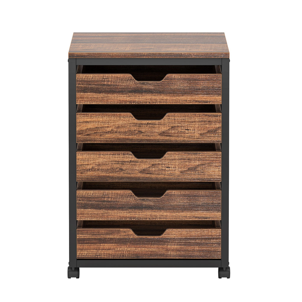 Storage Chest With Wheels, Mobile Drawer Unit