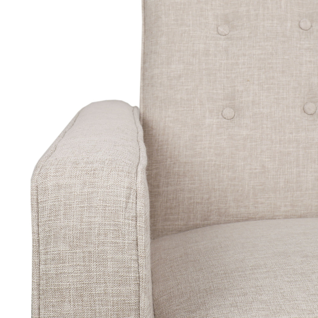 Manville - Contemporary Tufted Loveseat Pushback Recliner