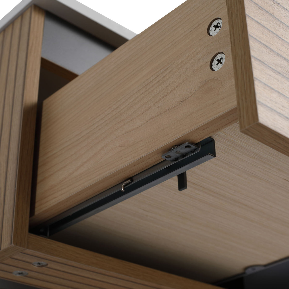 Wall Mounted Bathroom Vanity With Art Sink & 1 Soft Close Drawer