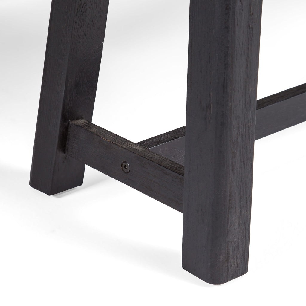Cloud - Outdoor Bench With Acacia Wood Frame And Slat Panel Design