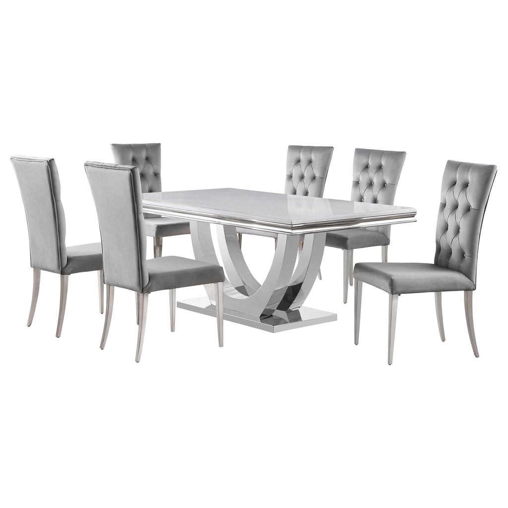 Kerwin - Dining Table Set With Upholstered Chairs