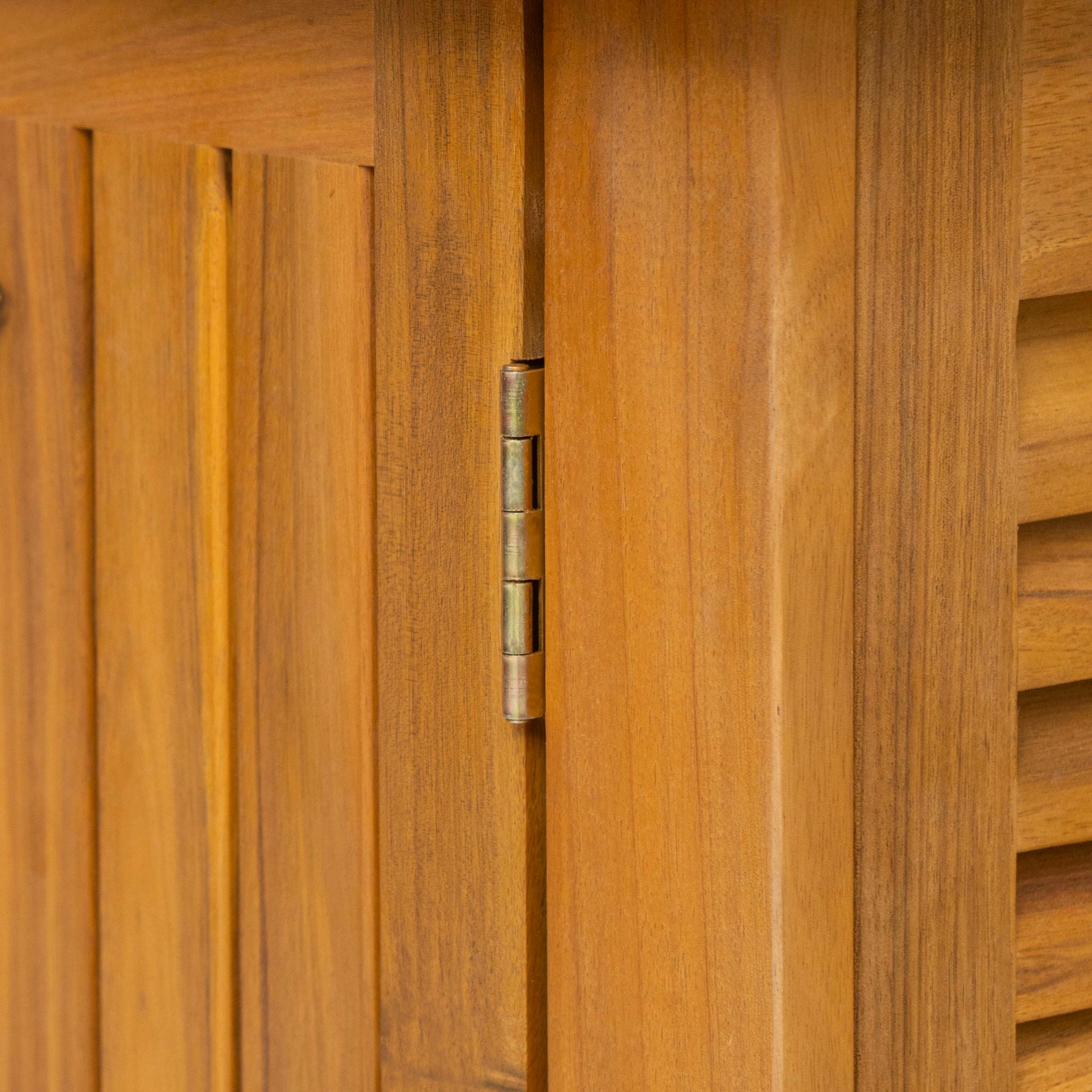 Kedzie - Acacia Wood Cabinet - Teak