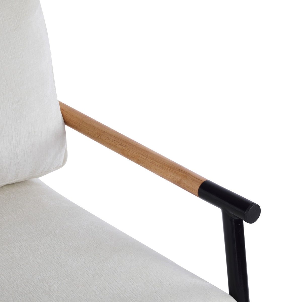 Modern Accent Chair With Cushions, Cozy Seating
