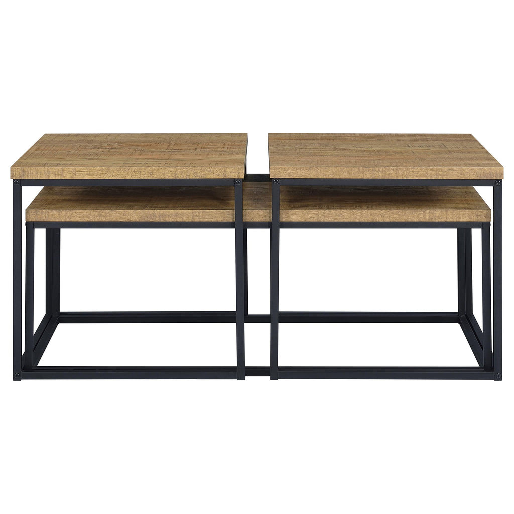 Rosey - 3 Piece Coffee Table Set - Mango Color