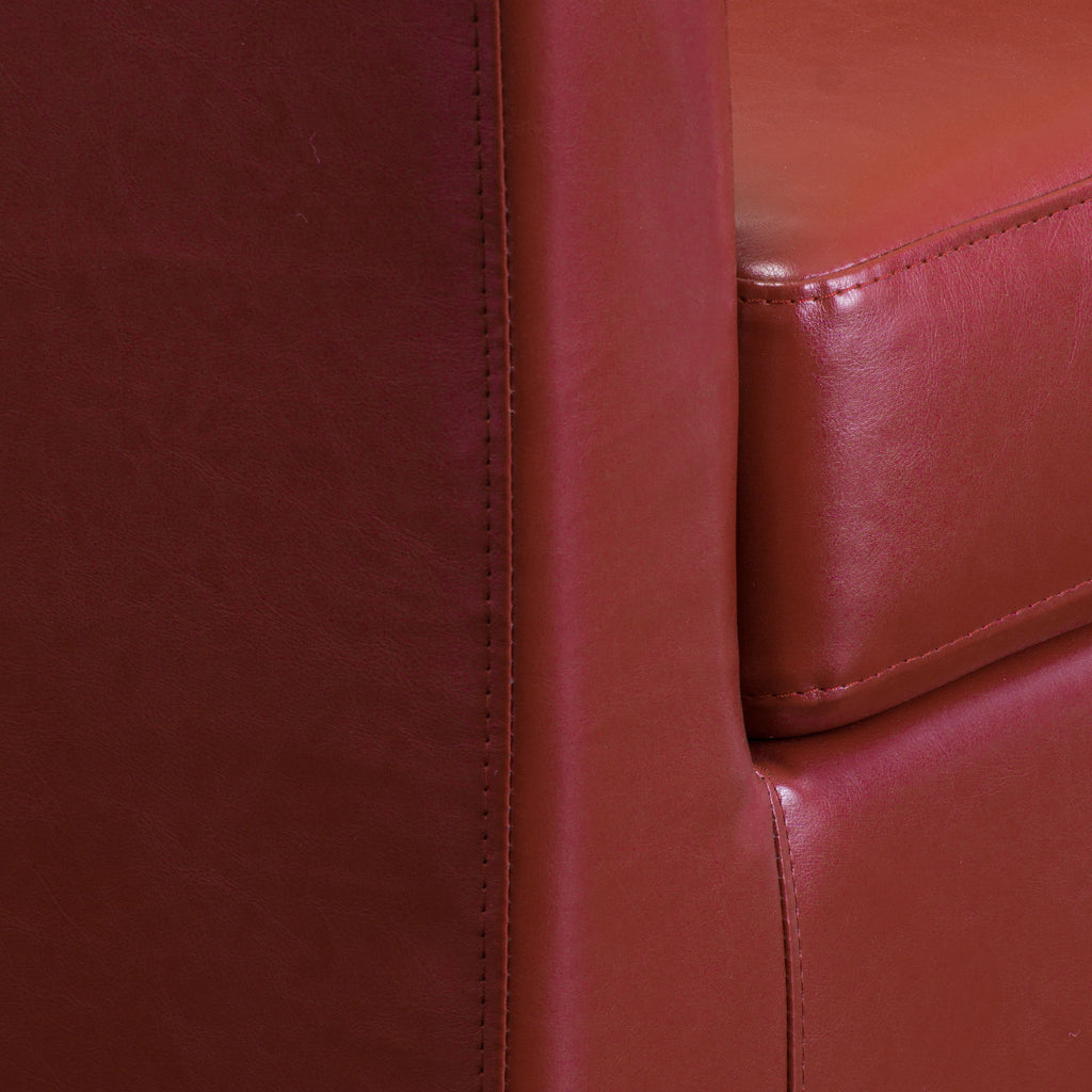 Melodize - Swivel Club Chair With Barrel Shape Design