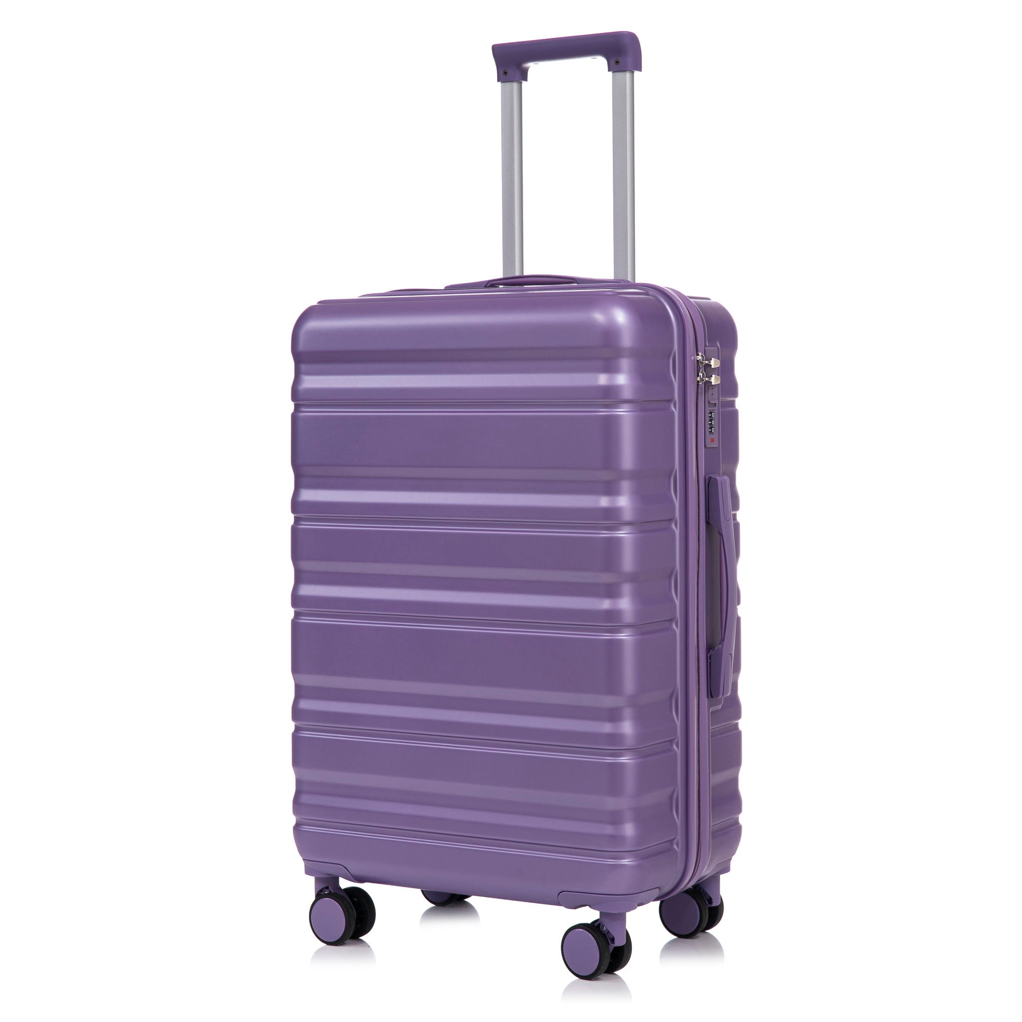 Tourist 3 Piece Luggage Set, Combination Lock, Durable Hard Shell With 360° Silent Wheels