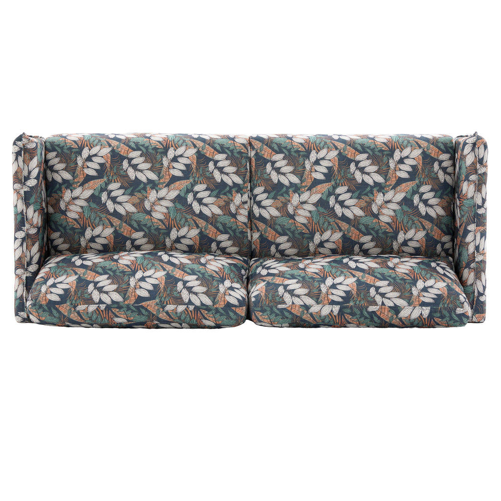 2 Seater Loveseat Sofa With Spacious Seating Area