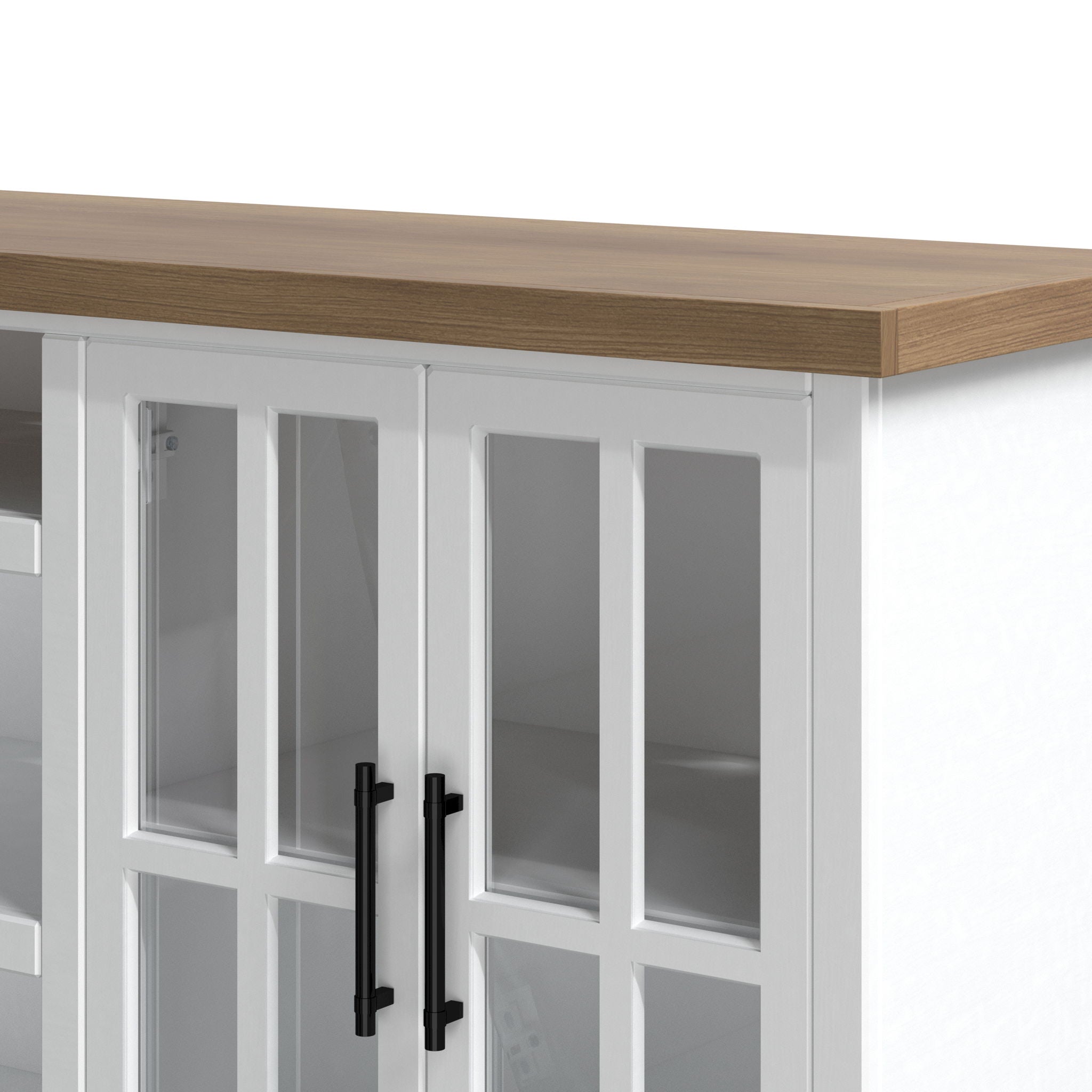 Hampton - TV Stand Console & Cable Management