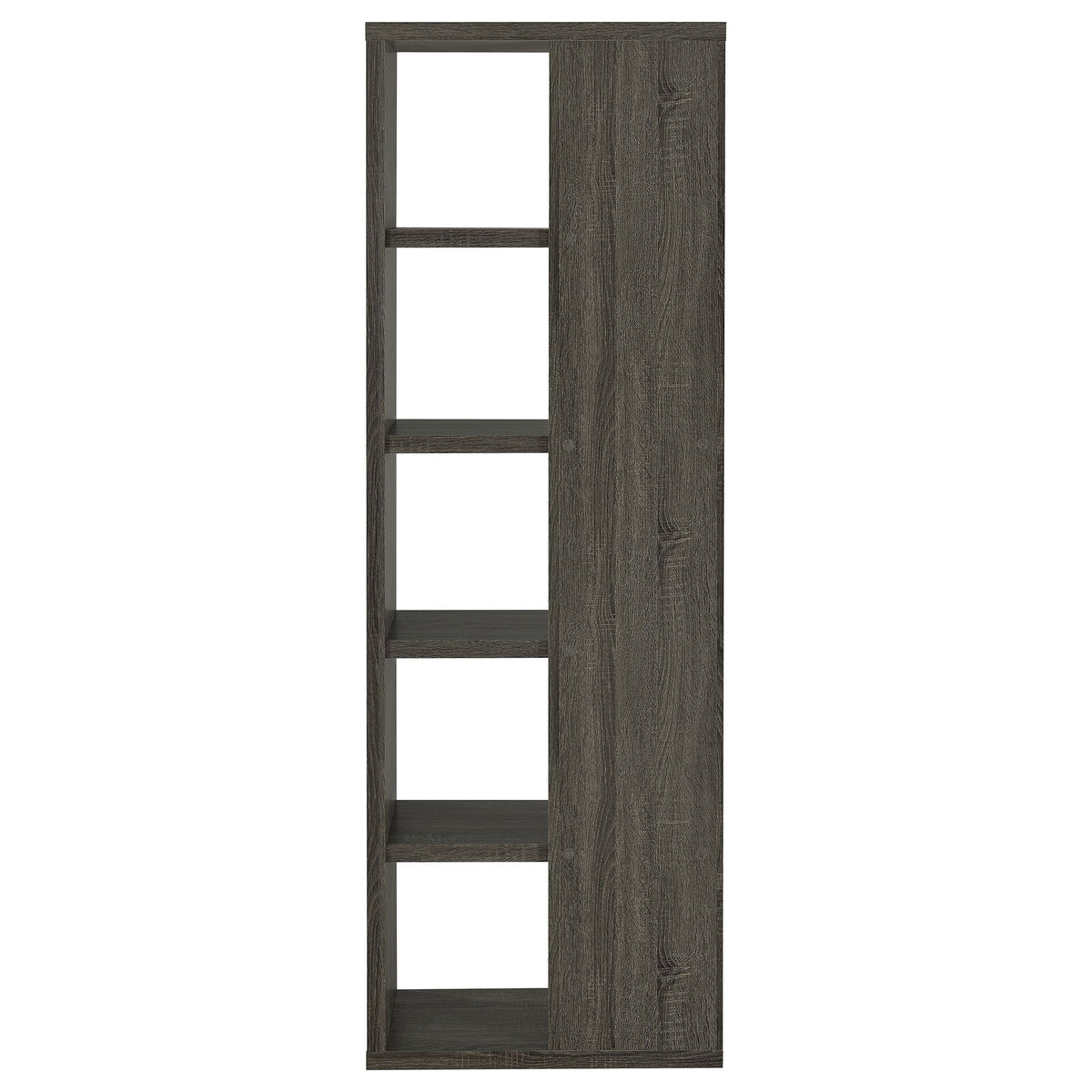 5 Shelf Bookcase - Gray