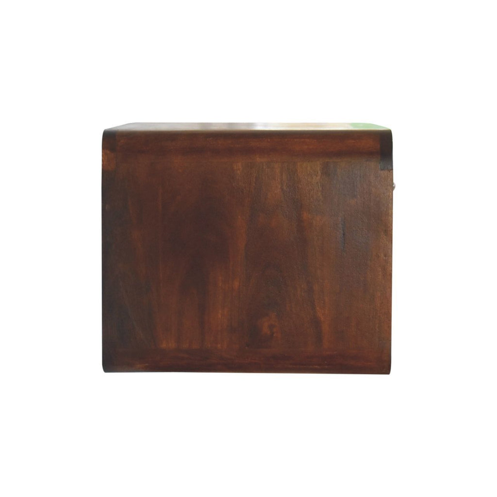 Curve Upper Slot Floating Nightstand