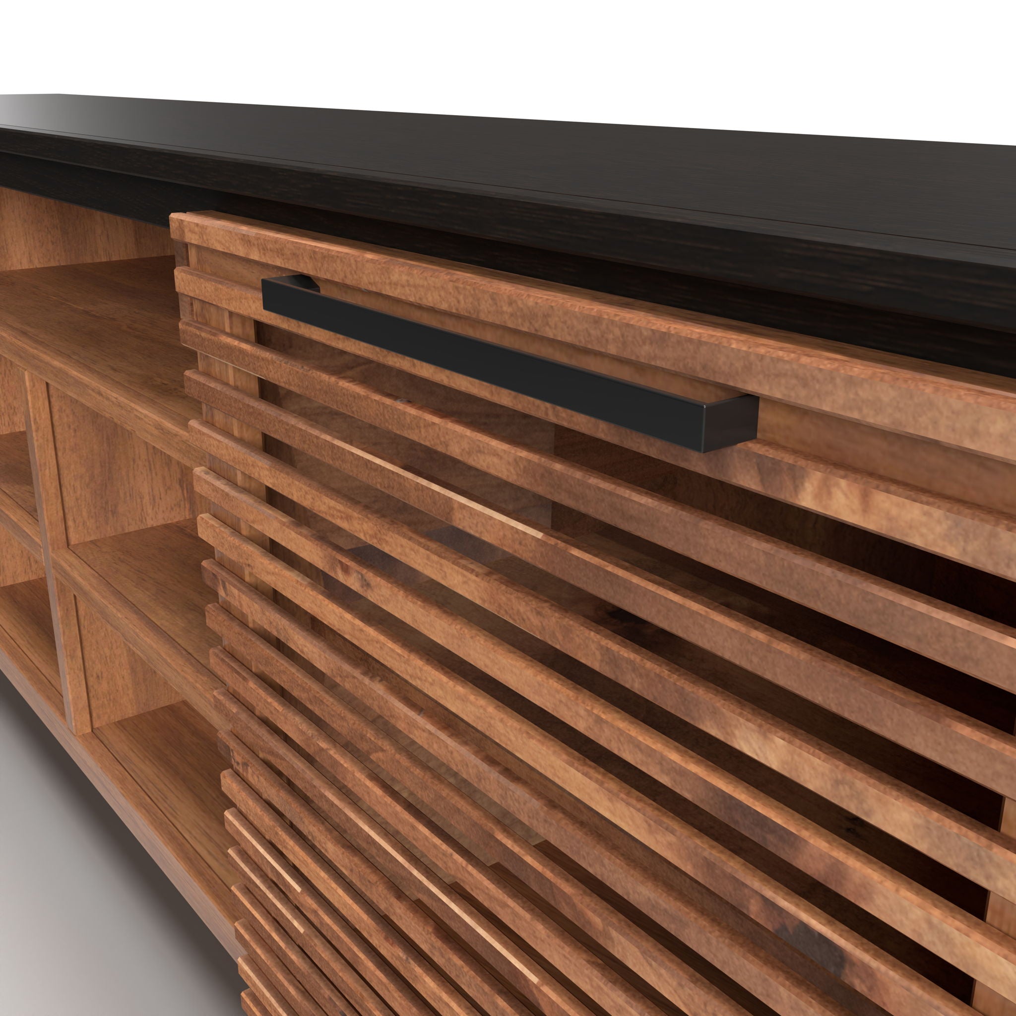 Cable Management TV Stand Console